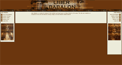 Desktop Screenshot of liberbabalon.gydja.com