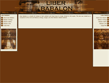 Tablet Screenshot of liberbabalon.gydja.com